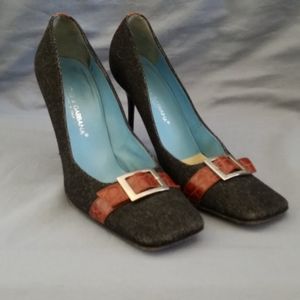 Dolce & Gabbana Women's Heels dark Jean color